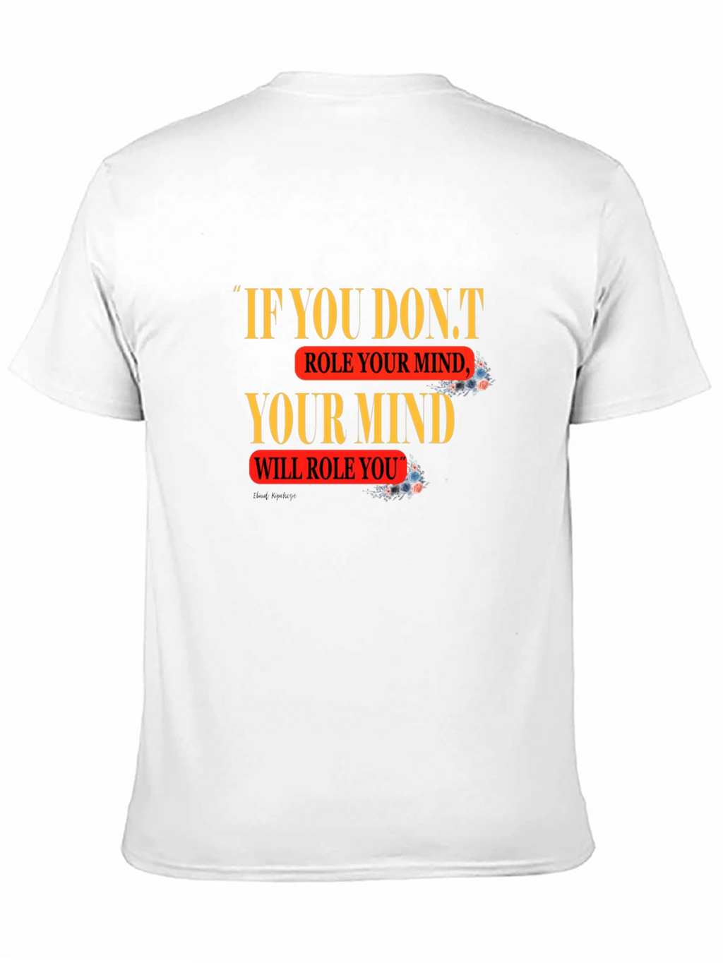 Mind Over Matter Black Graphic Tee