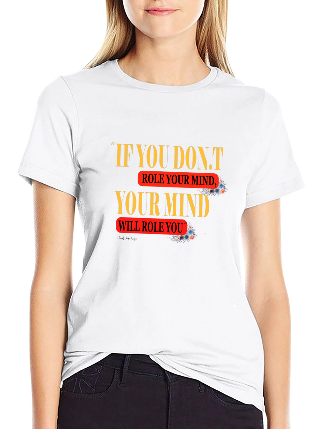 Mind Over Matter Black Graphic Tee