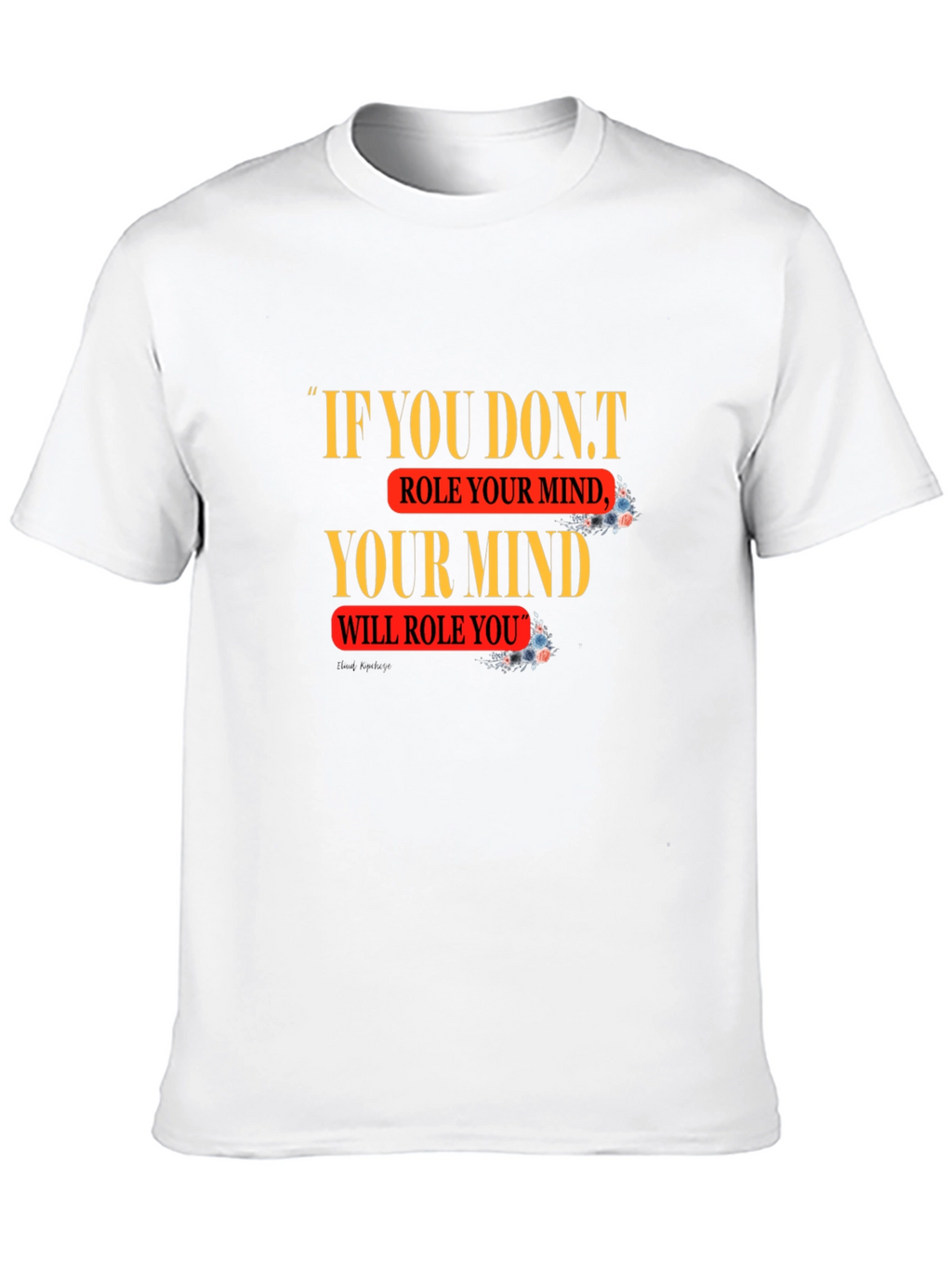 Mind Over Matter Black Graphic Tee