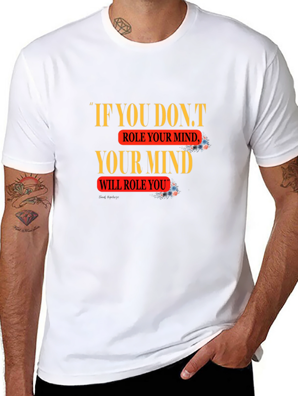 Mind Over Matter Black Graphic Tee