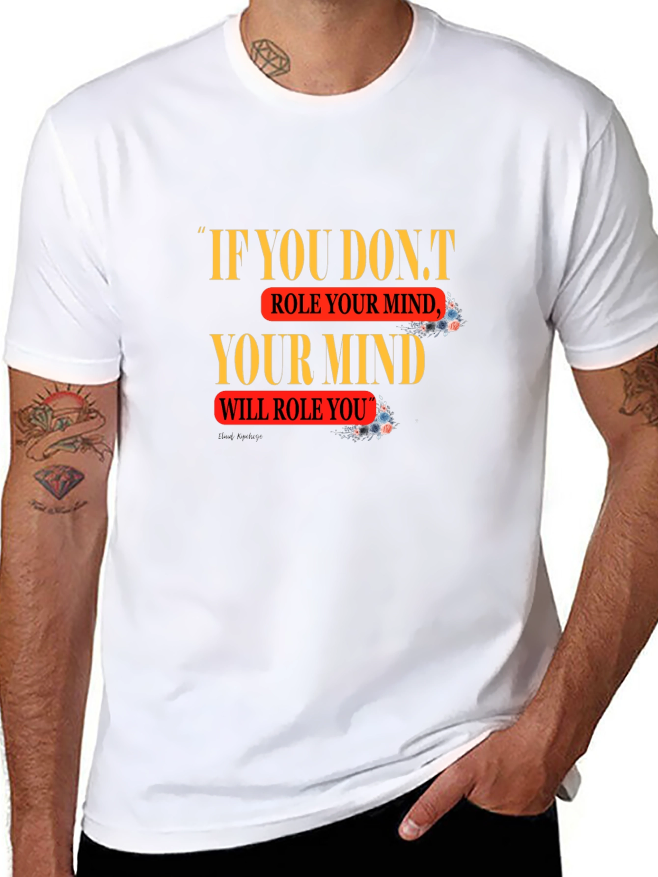 Mind Over Matter Black Graphic Tee