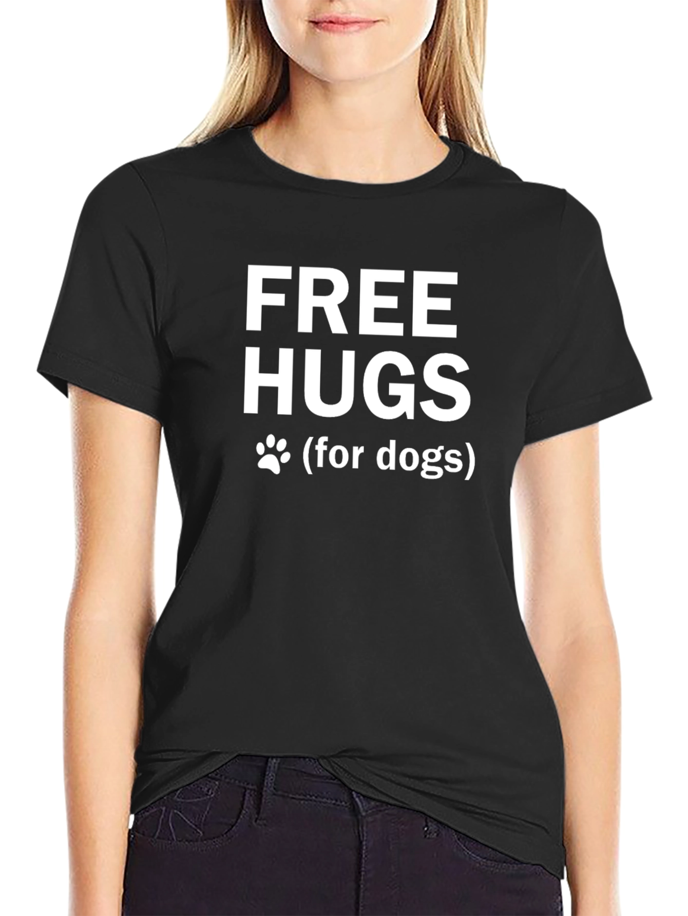 Free Hugs (for dogs) Novelty T-Shirt
