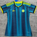 2026/27 Colombia Away Blue Women Soccer Jersey Front