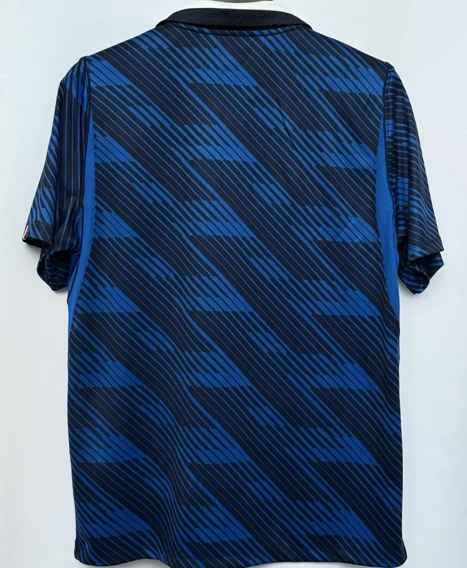 2026/27 France 1:1 Quality Home Blue Fans Soccer Jersey Detail 3