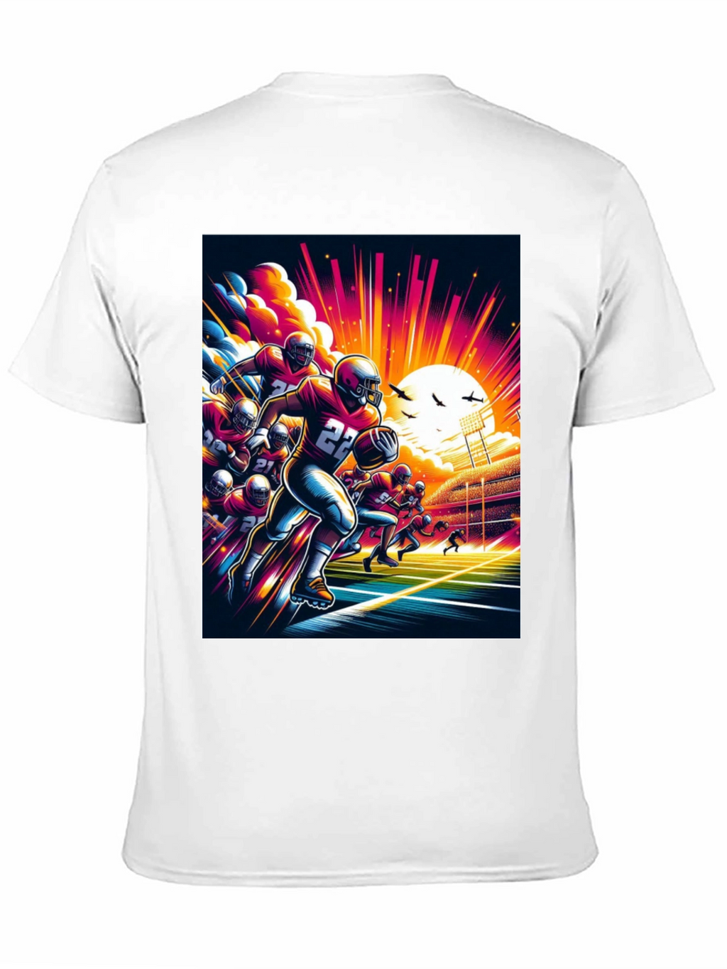 Football Graphic Tee - Game Day Style