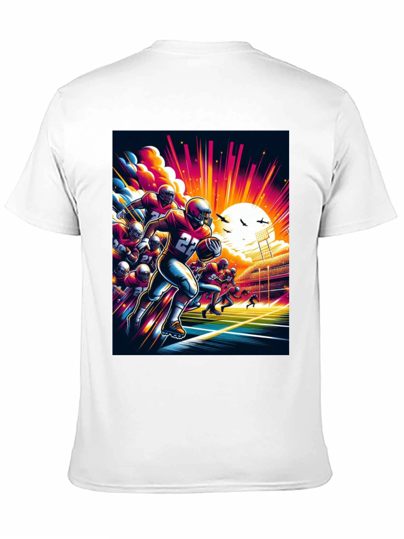 Football Graphic Tee - Game Day Style