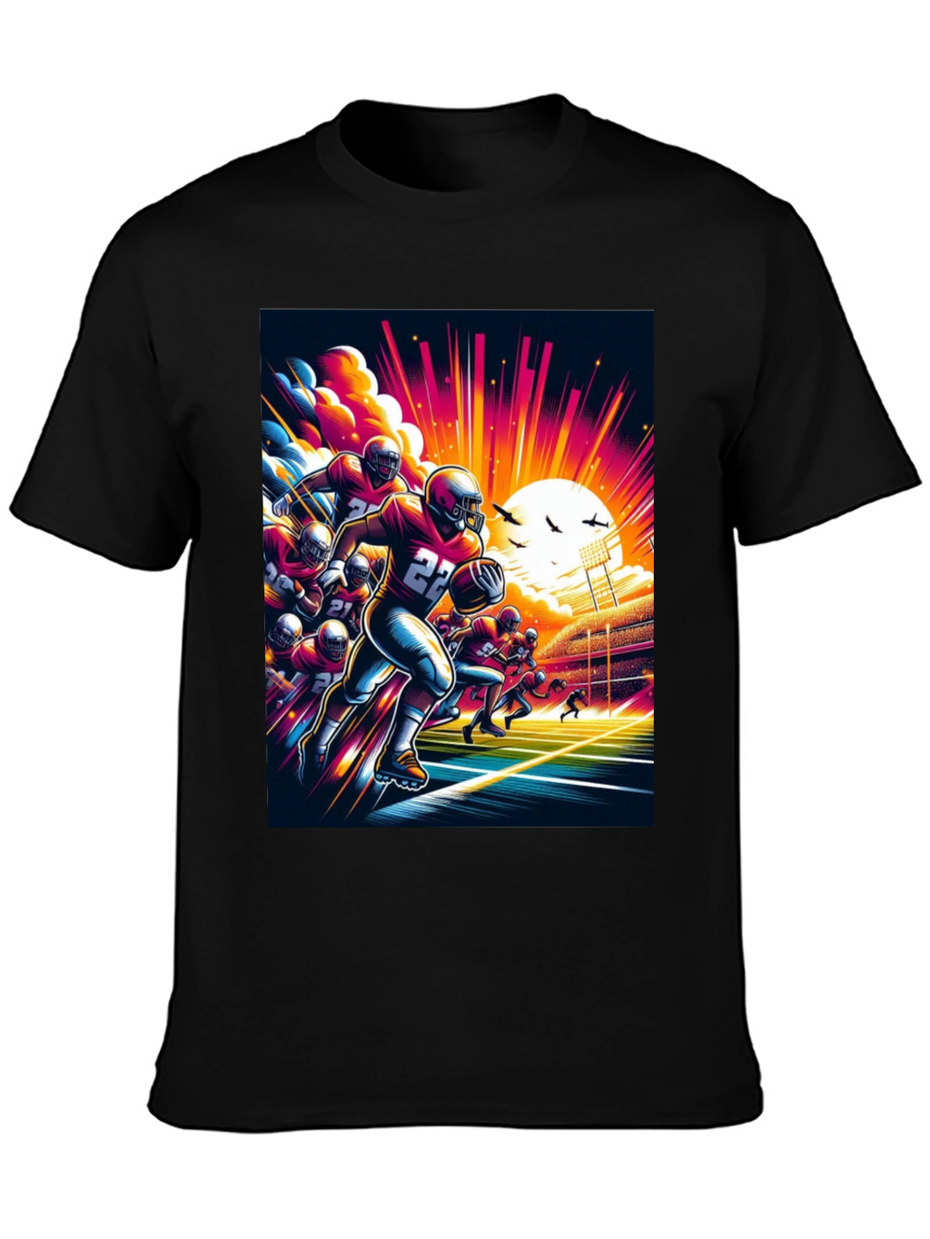 Football Graphic Tee - Game Day Style