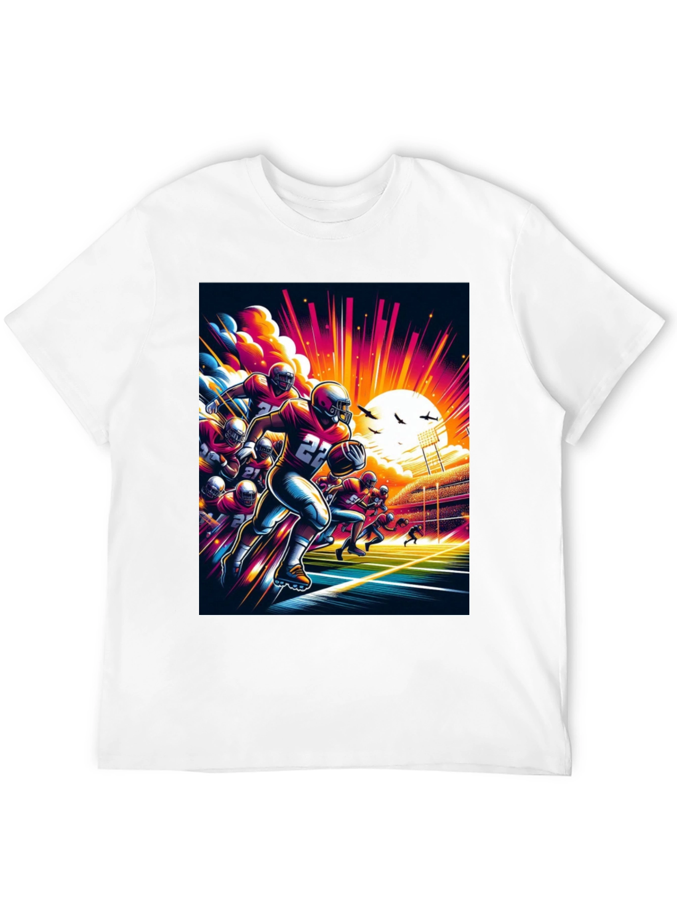Football Graphic Tee - Game Day Style