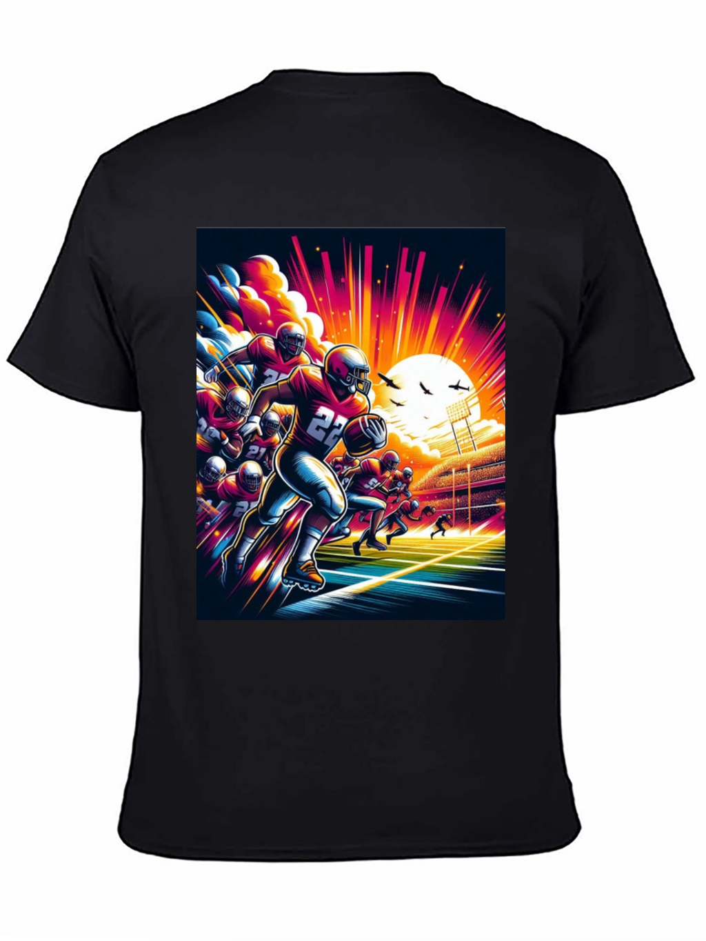 Football Graphic Tee - Game Day Style