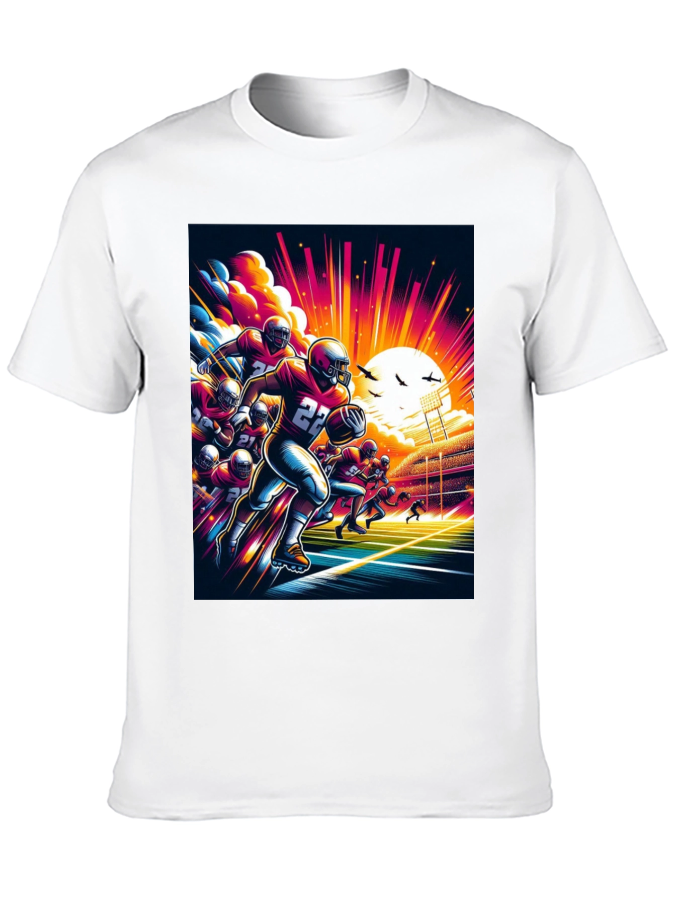 Football Graphic Tee - Game Day Style