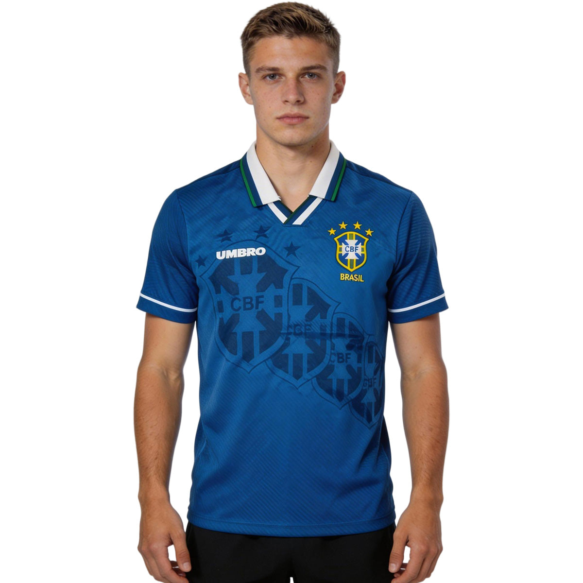 Retro Brazil Away Jersey World Cup 1994 Front