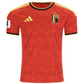 2026/27 Belgium 1:1 Quality Home Red Fans Soccer Jersey (Have Right Patch 有右臂章 白底黑字） Front