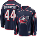 Men's Columbus Blue Jackets Erik Gudbranson #44 Navy Home Breakaway Player Jerseys