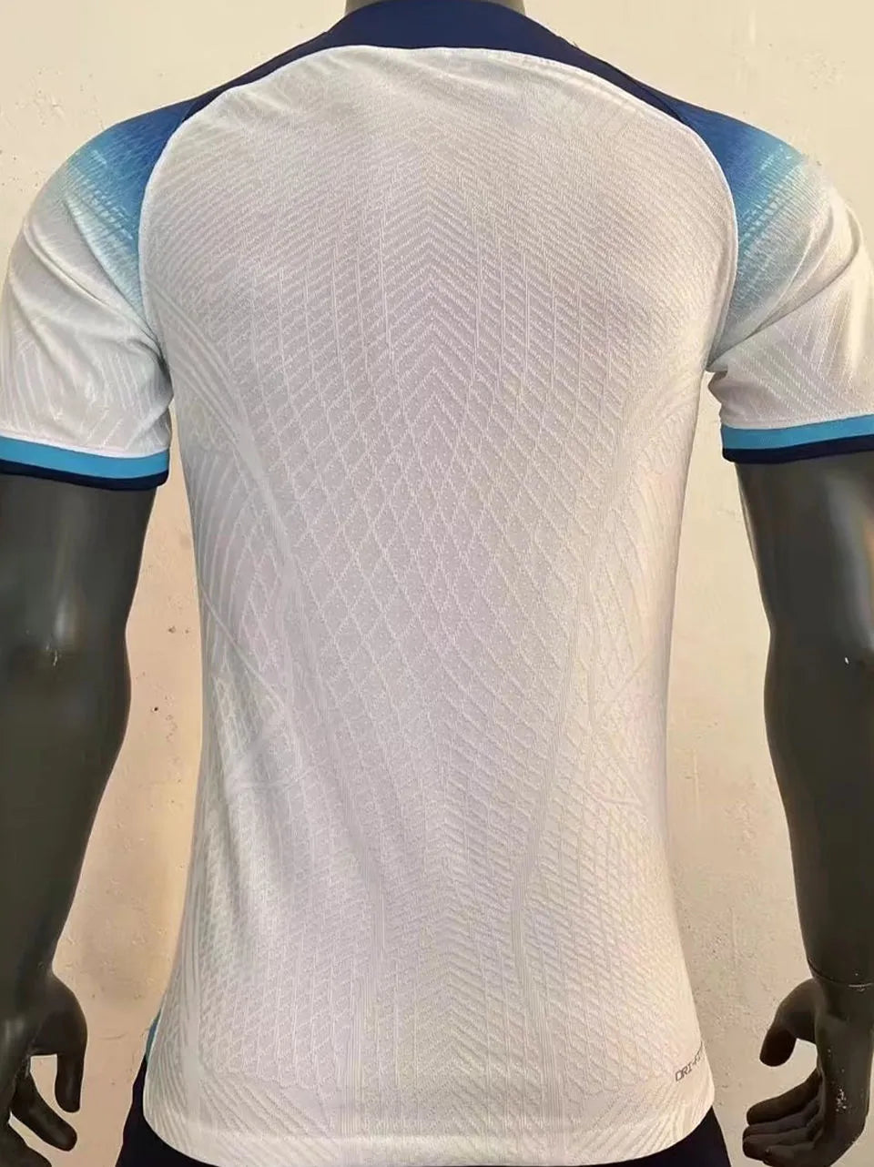 2022/23 England Home White Player Version Soccer Jersey Back