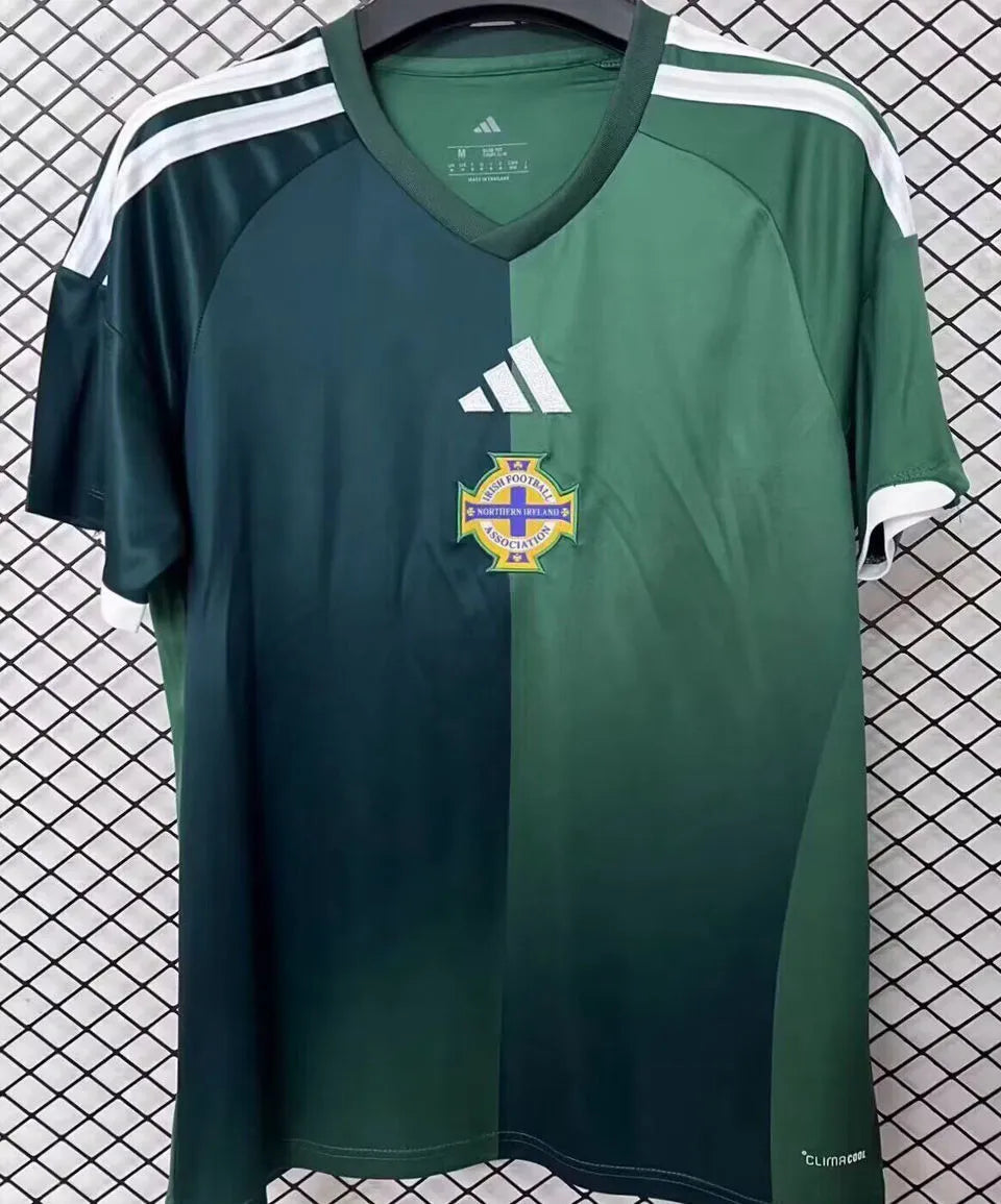 2026/27 North Ireland Home Green Fans Soccer Jersey Front