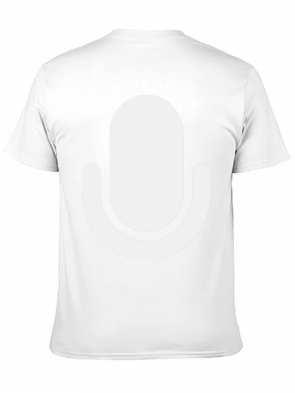 Retro Mic Black T-Shirt
