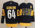Men's Nashville Predators Mikael Granlund #64 Black Breakaway Player Jerseys
