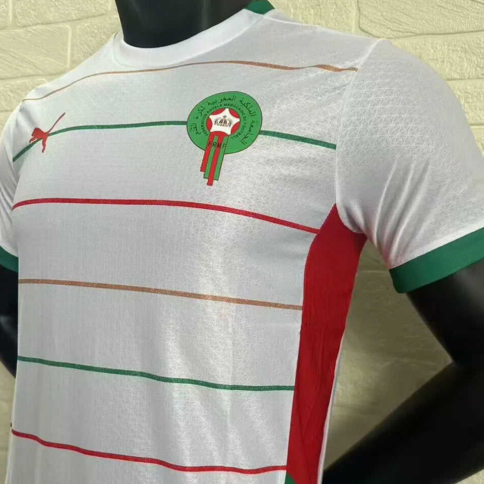 2024/25 Al Nassr Third White Player Version Soccer Jersey Detail 3