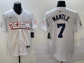 Men's New York Yankees Mickey Mantle White Limited Player Jerseys