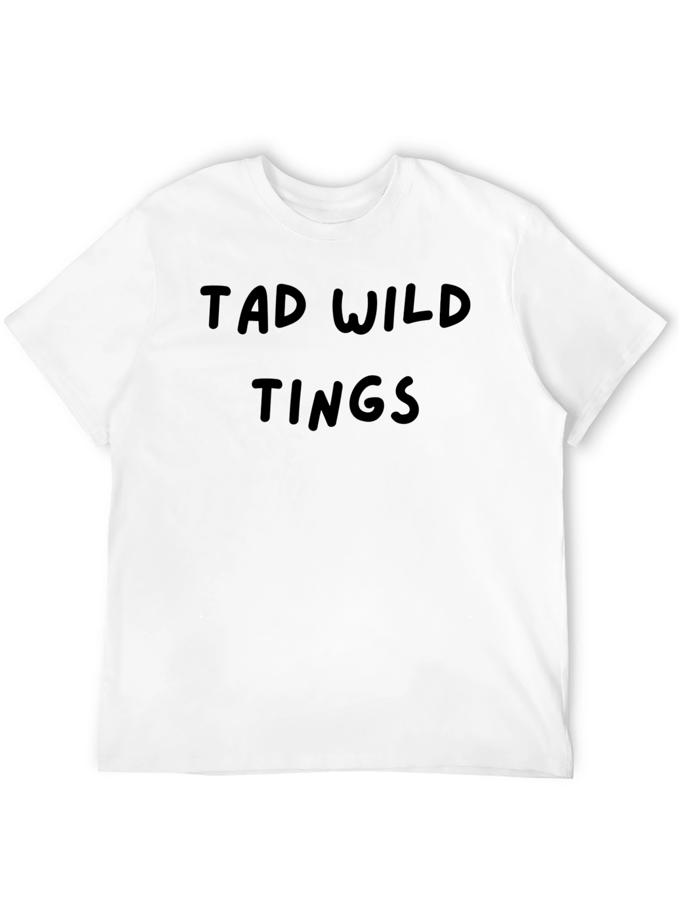 Tad Wild Tings Black Graphic Tee