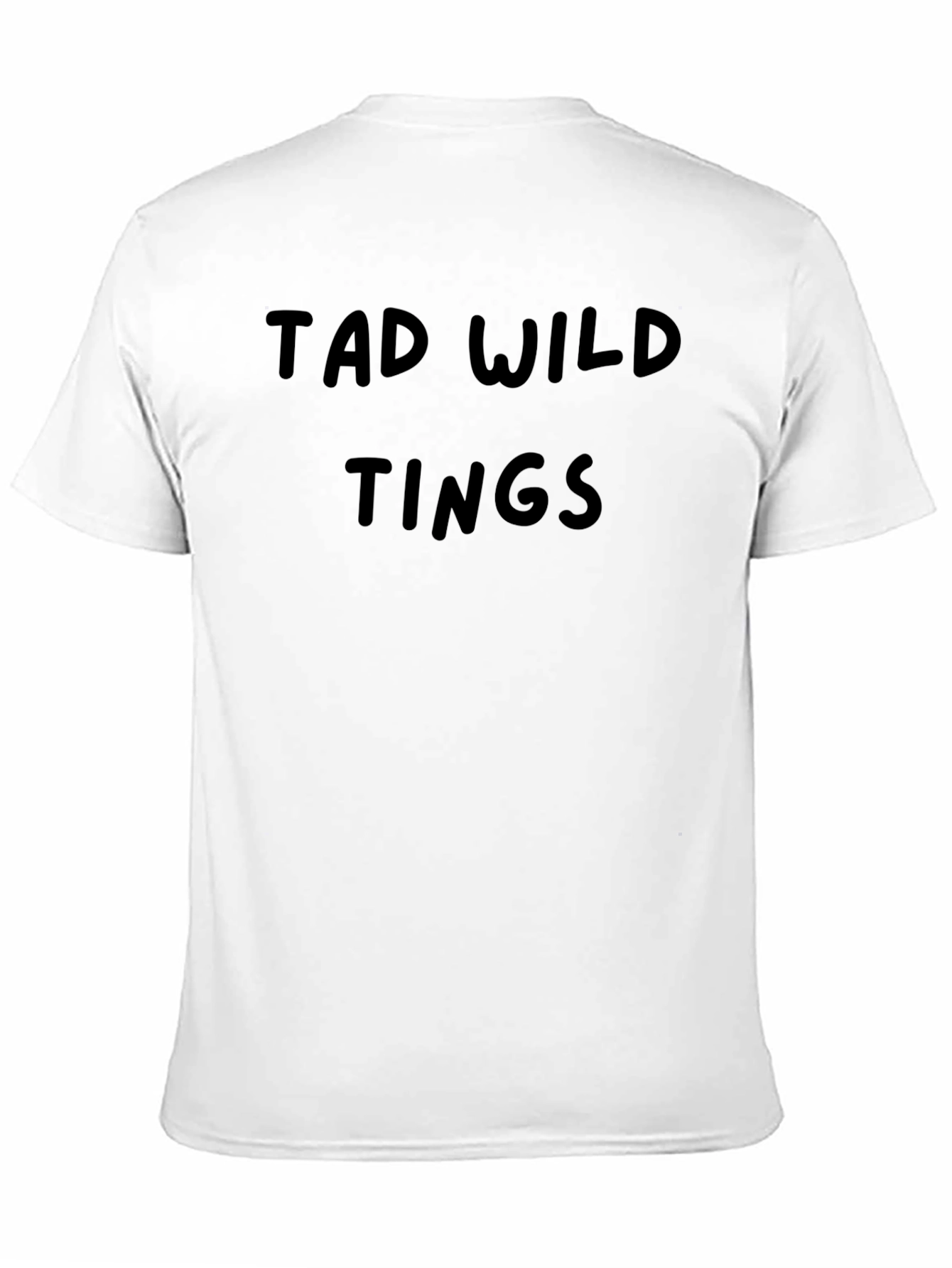 Tad Wild Tings Black Graphic Tee