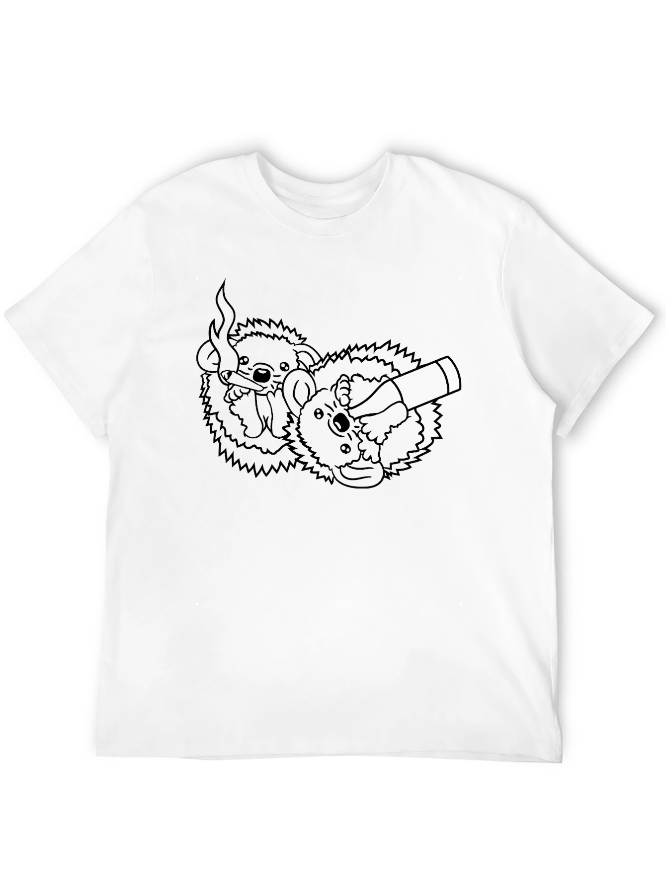 Cool Hedgehogs T-Shirt - Unique Graphic Tee