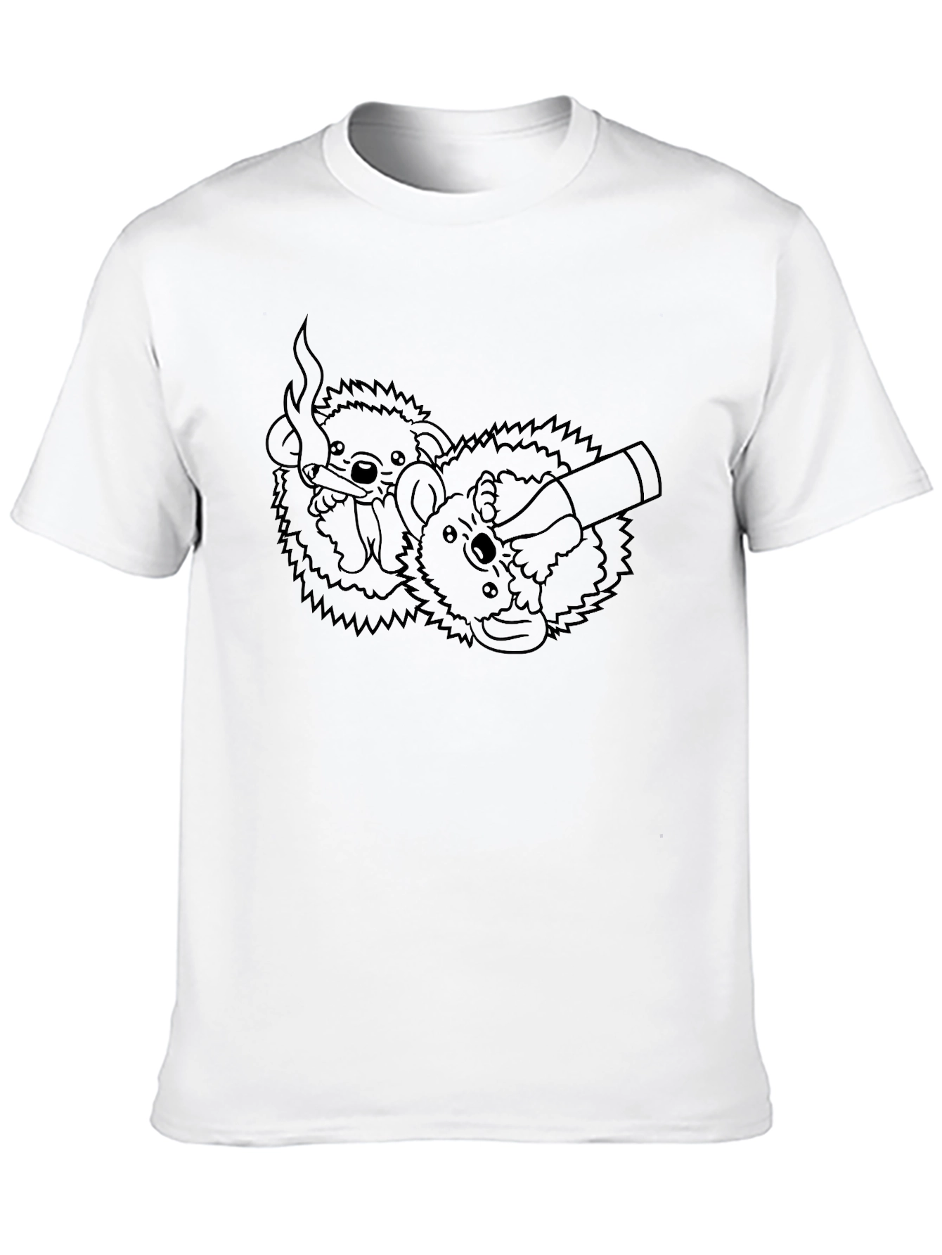 Cool Hedgehogs T-Shirt - Unique Graphic Tee