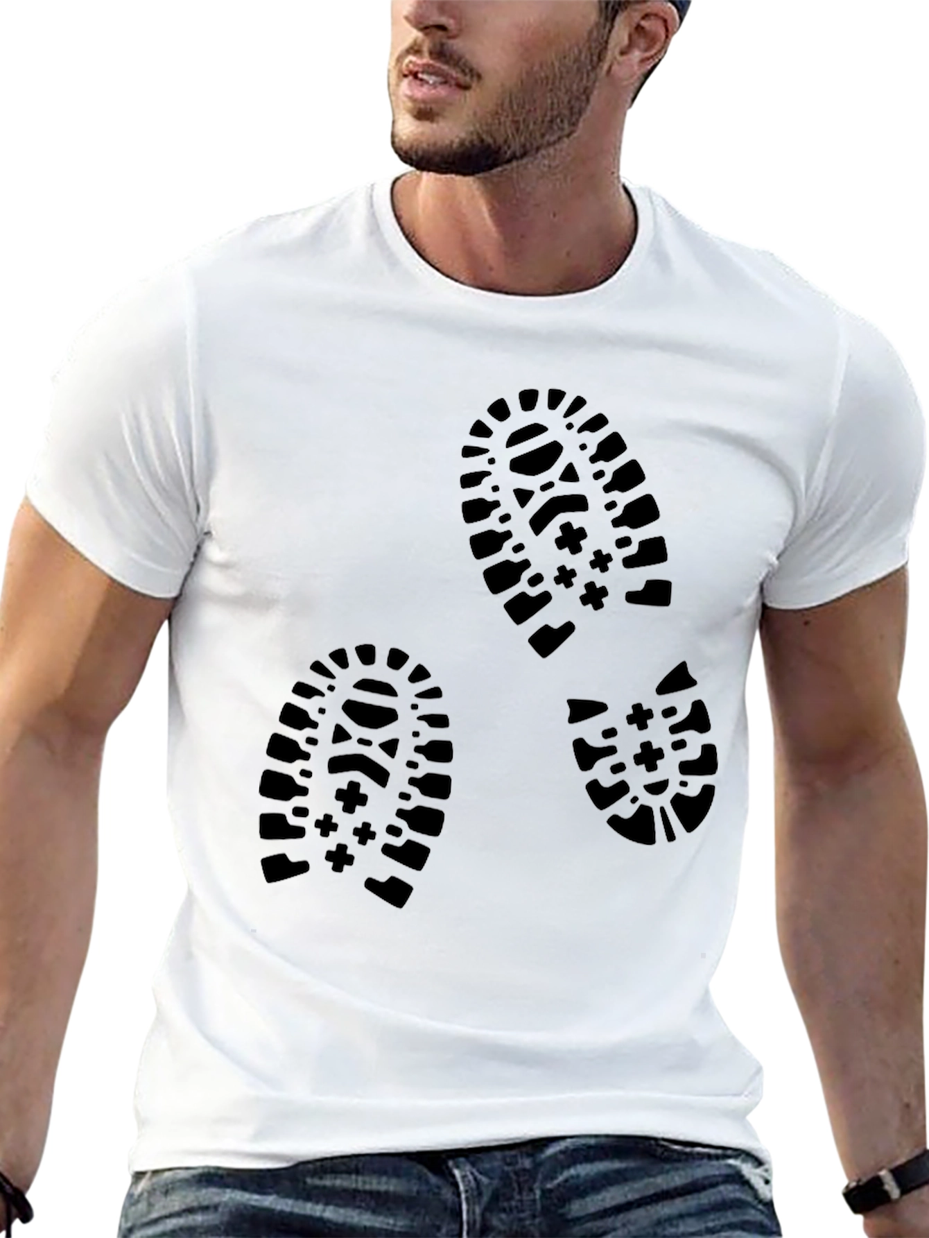 Footprint T-Shirt - Adventure Ready!