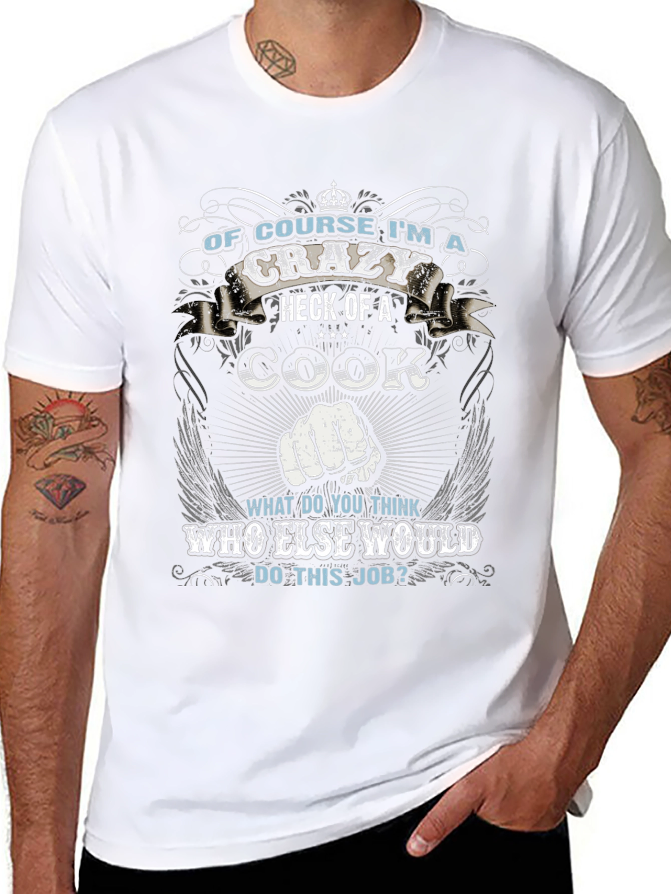 Crazy Cook T-Shirt: Funny Chef Gift