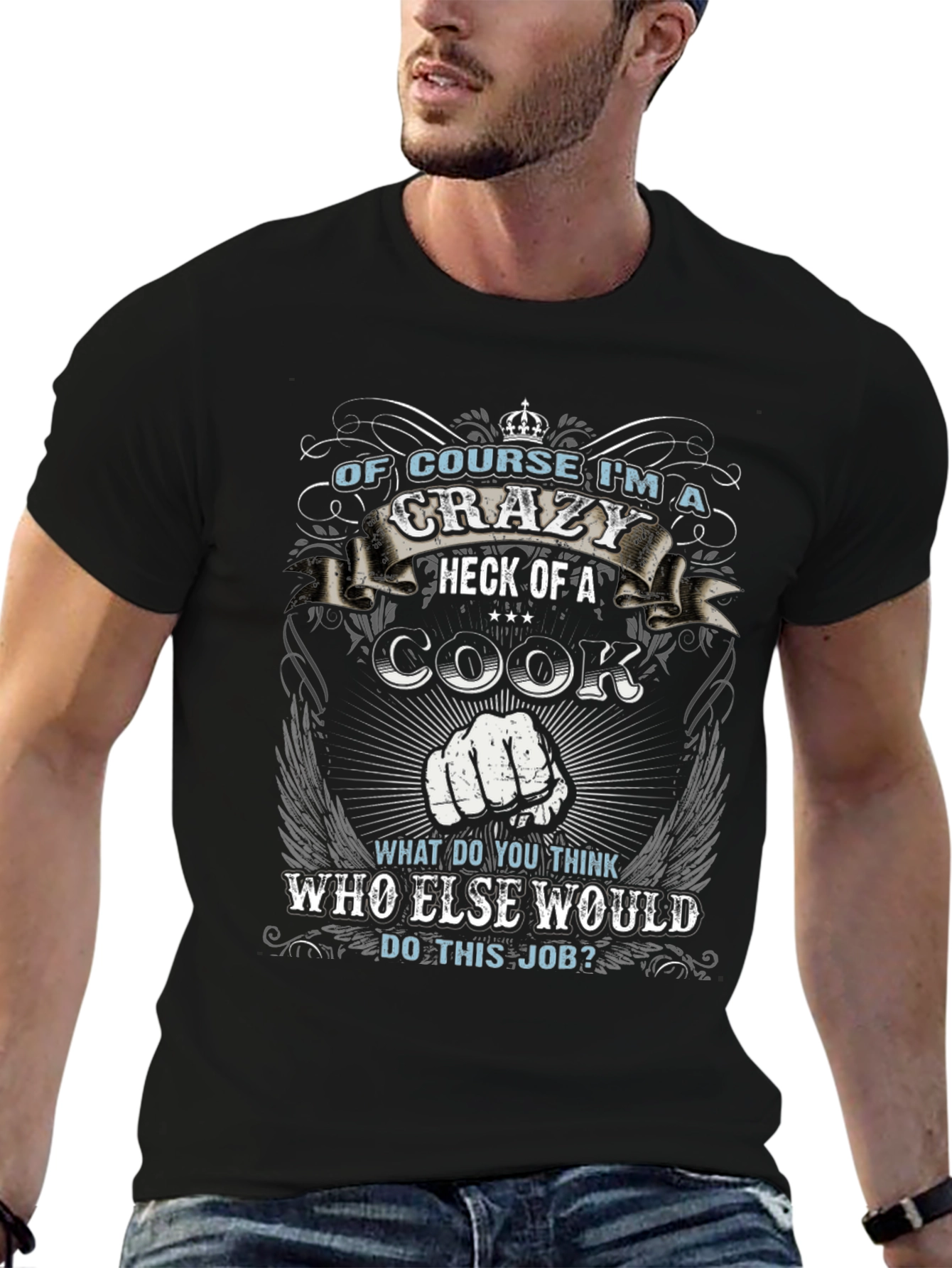 Crazy Cook T-Shirt: Funny Chef Gift