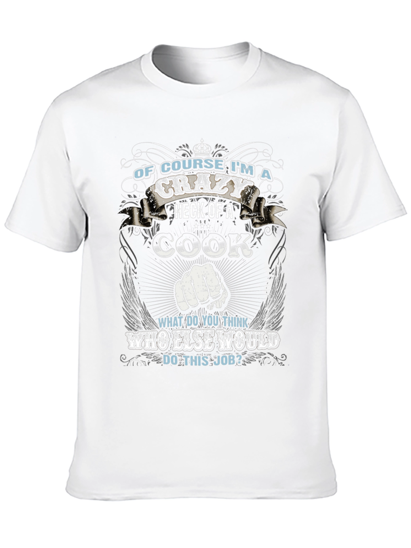 Crazy Cook T-Shirt: Funny Chef Gift
