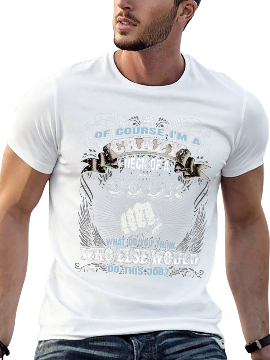 Crazy Cook T-Shirt: Funny Chef Gift