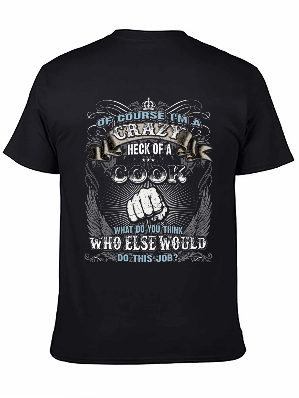 Crazy Cook T-Shirt: Funny Chef Gift