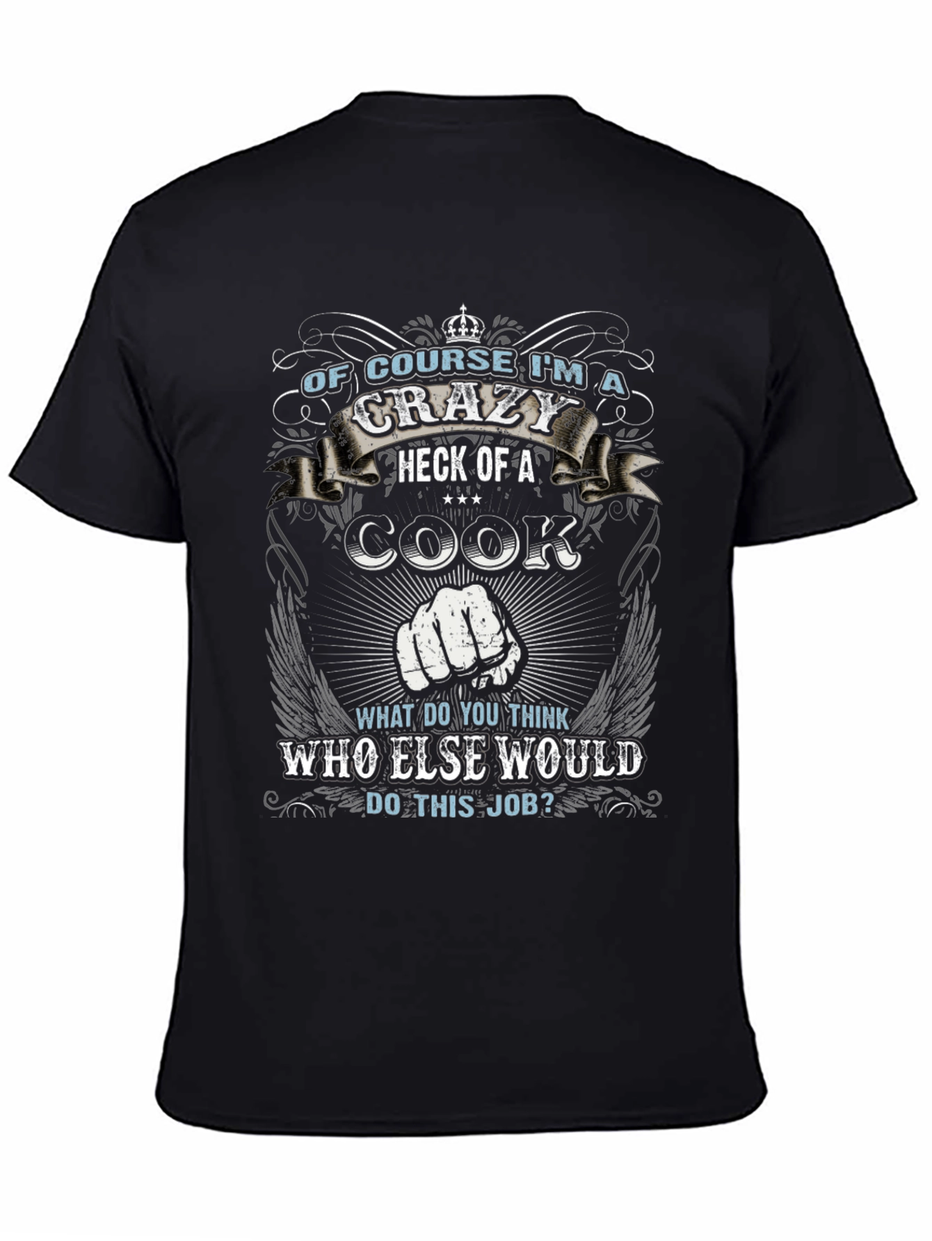 Crazy Cook T-Shirt: Funny Chef Gift