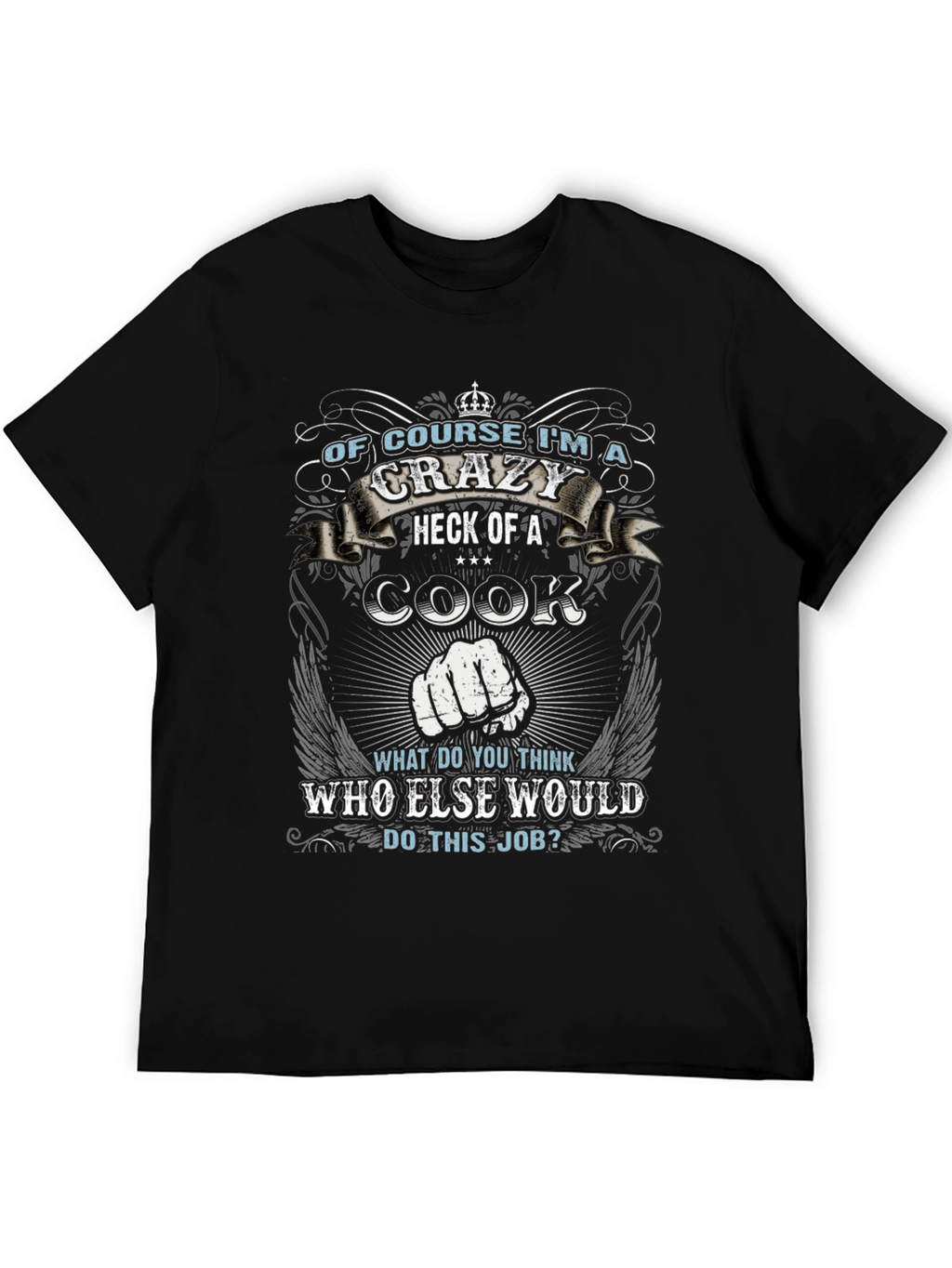 Crazy Cook T-Shirt: Funny Chef Gift
