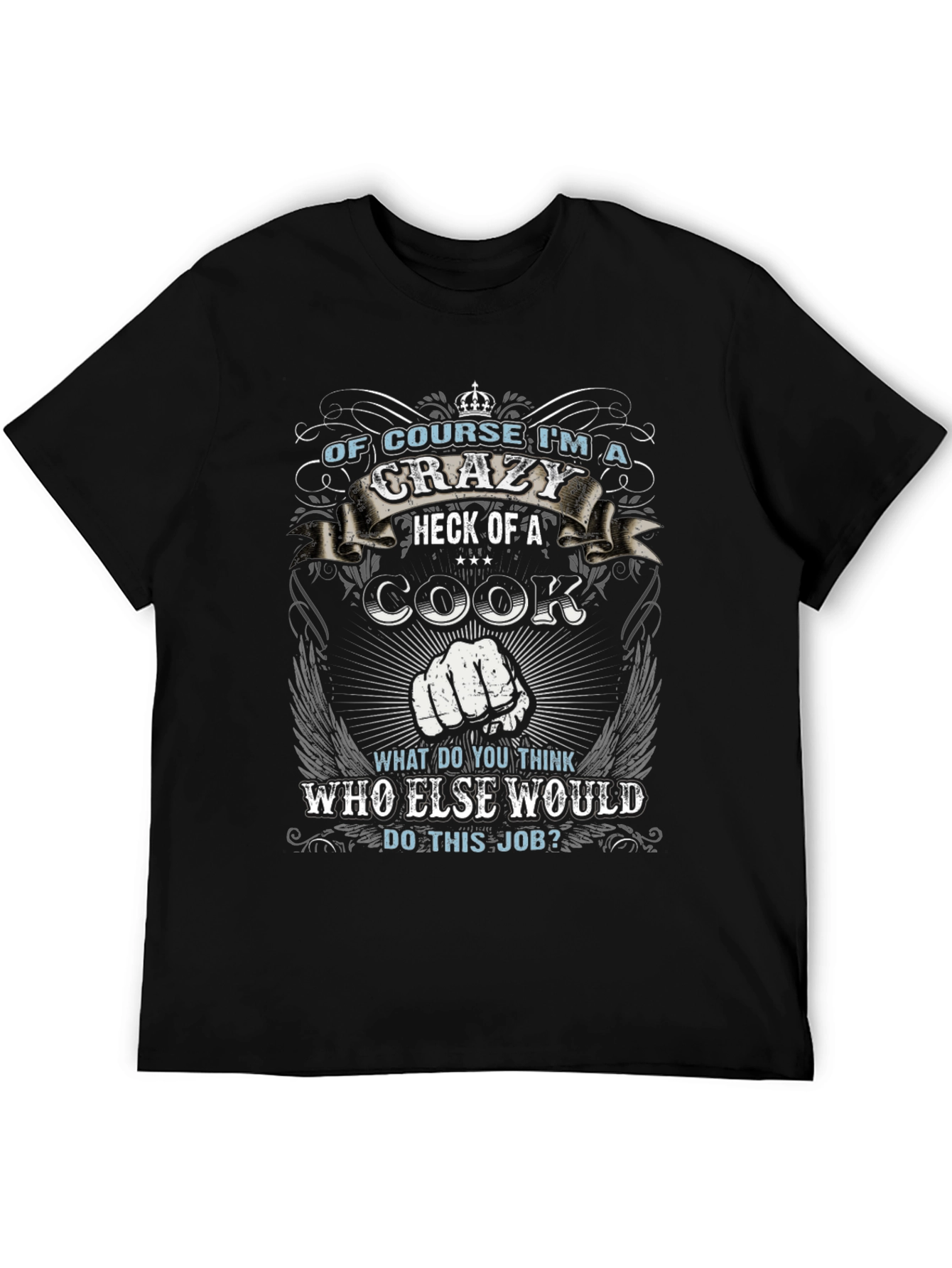 Crazy Cook T-Shirt: Funny Chef Gift