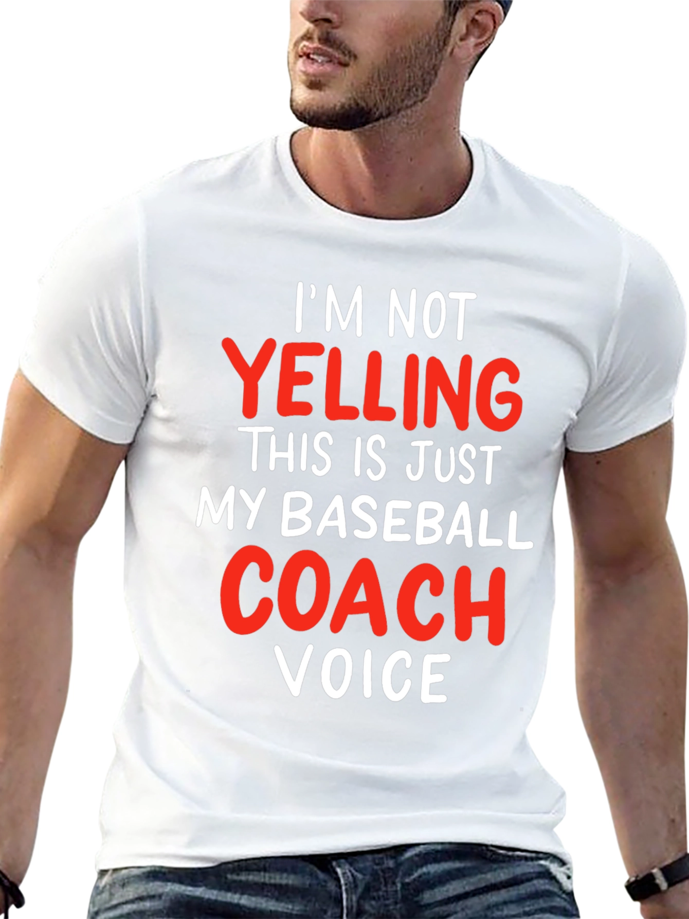 Baseball Coach Voice T-Shirt - Funny Gift