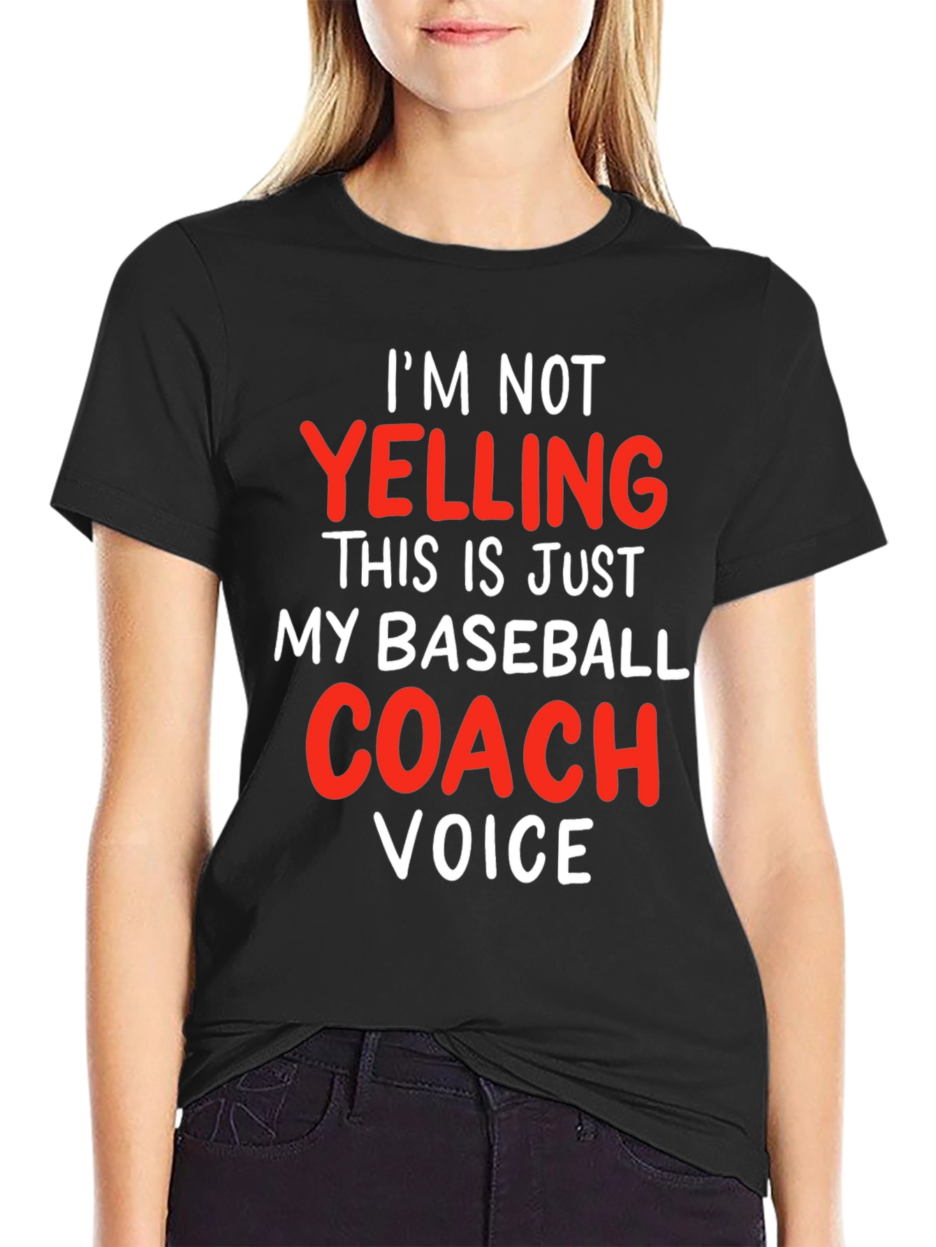 Baseball Coach Voice T-Shirt - Funny Gift