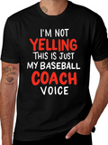 Baseball Coach Voice T-Shirt - Funny Gift