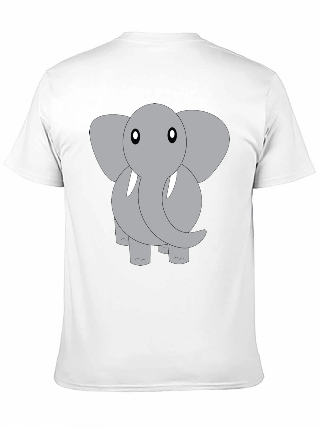Elephant Graphic Tee - Cute Animal Design
