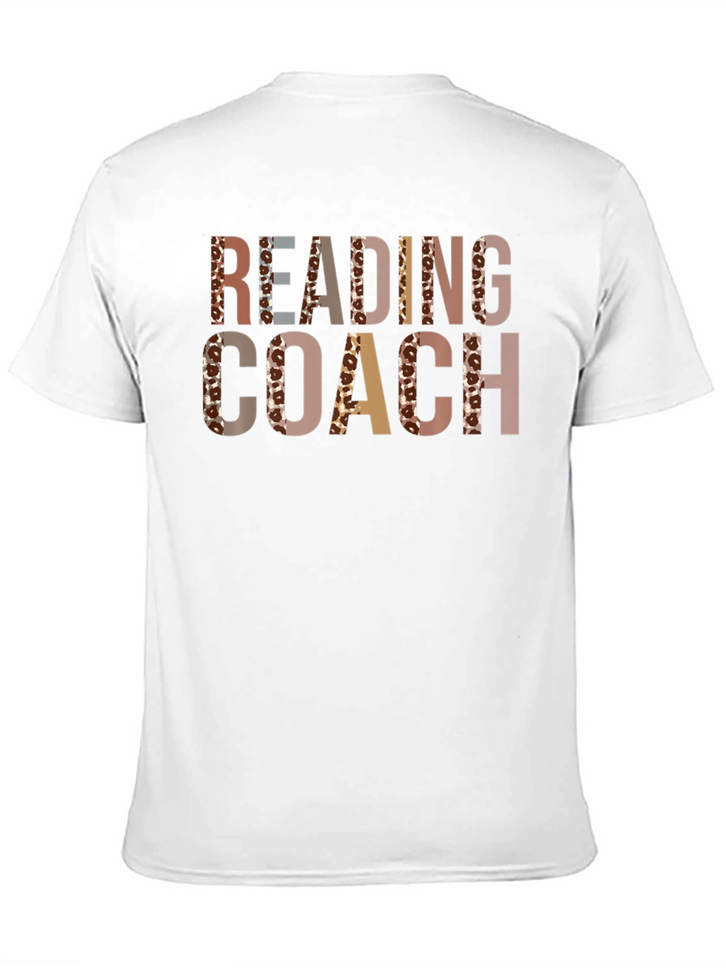 Reading Coach Leopard Print Graphic Tee