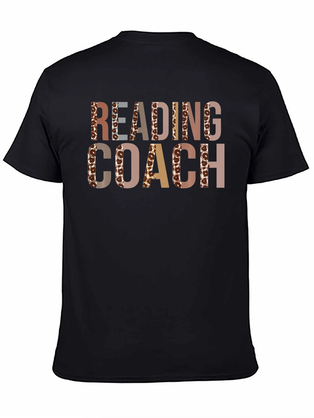 Reading Coach Leopard Print Graphic Tee