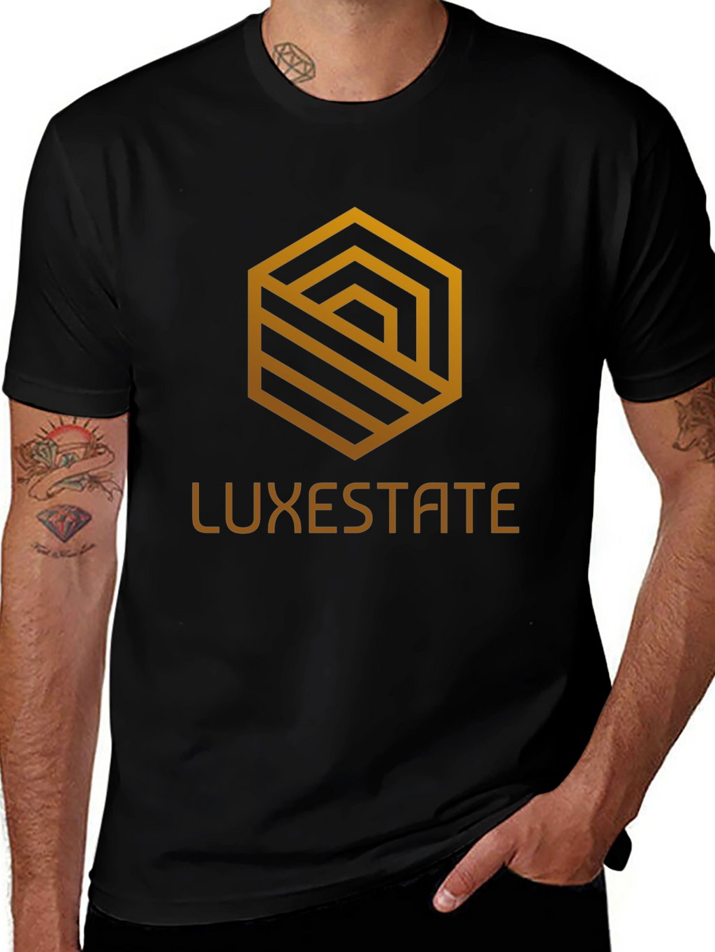 Luxestate Graphic Tee - Modern Design