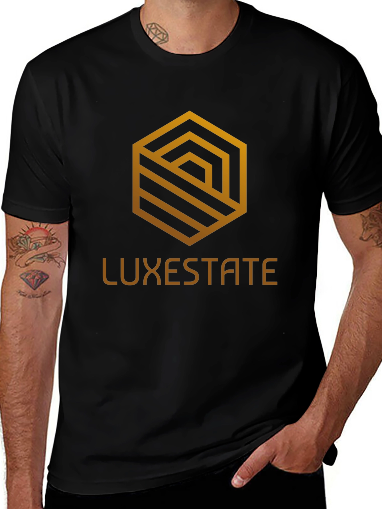 Luxestate Graphic Tee - Modern Design