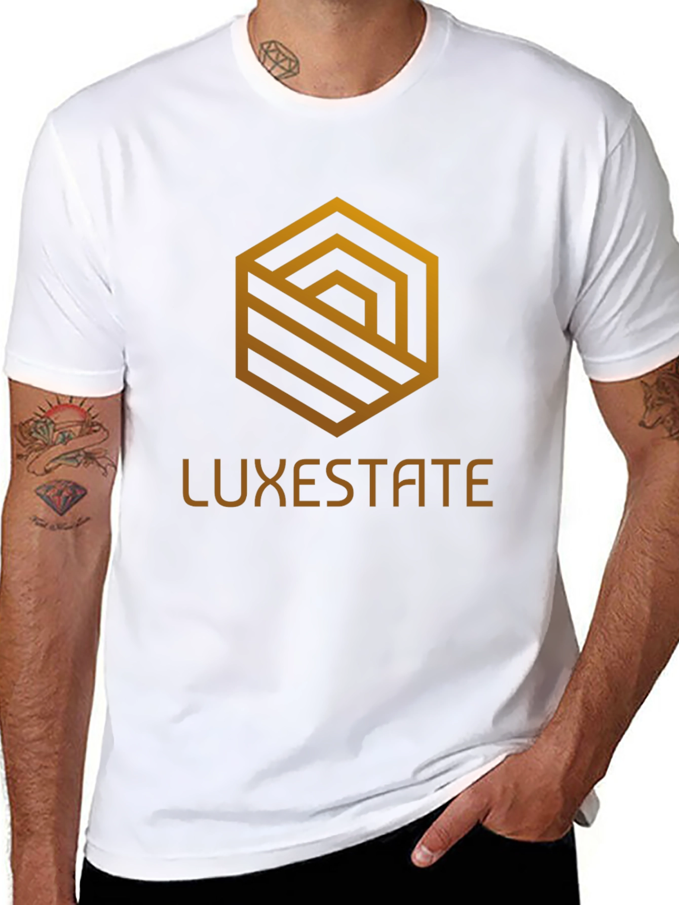 Luxestate Graphic Tee - Modern Design