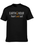 Earth Hour T-Shirt - Heart and Soil Design