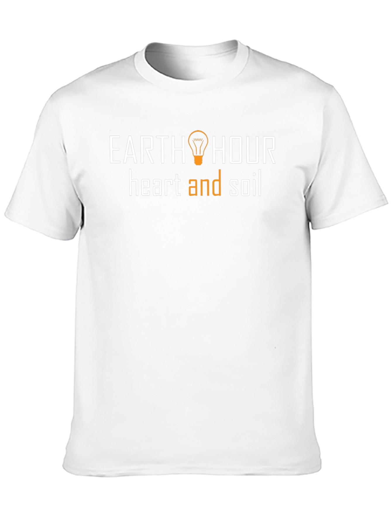 Earth Hour T-Shirt - Heart and Soil Design