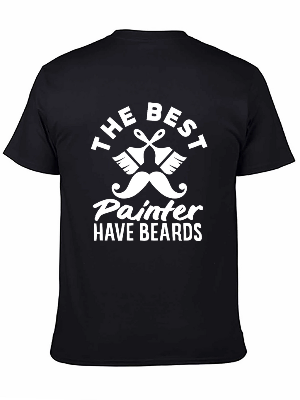 Painter With Beard Graphic T-Shirt