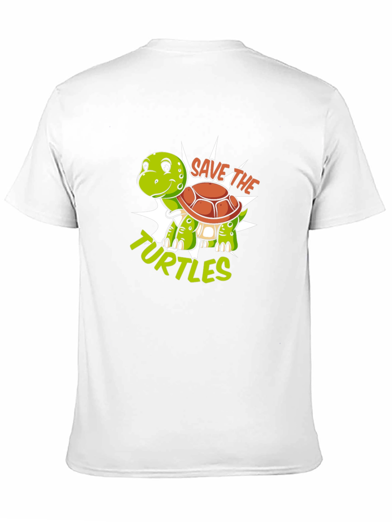 Save the Turtles Graphic Tee - Black