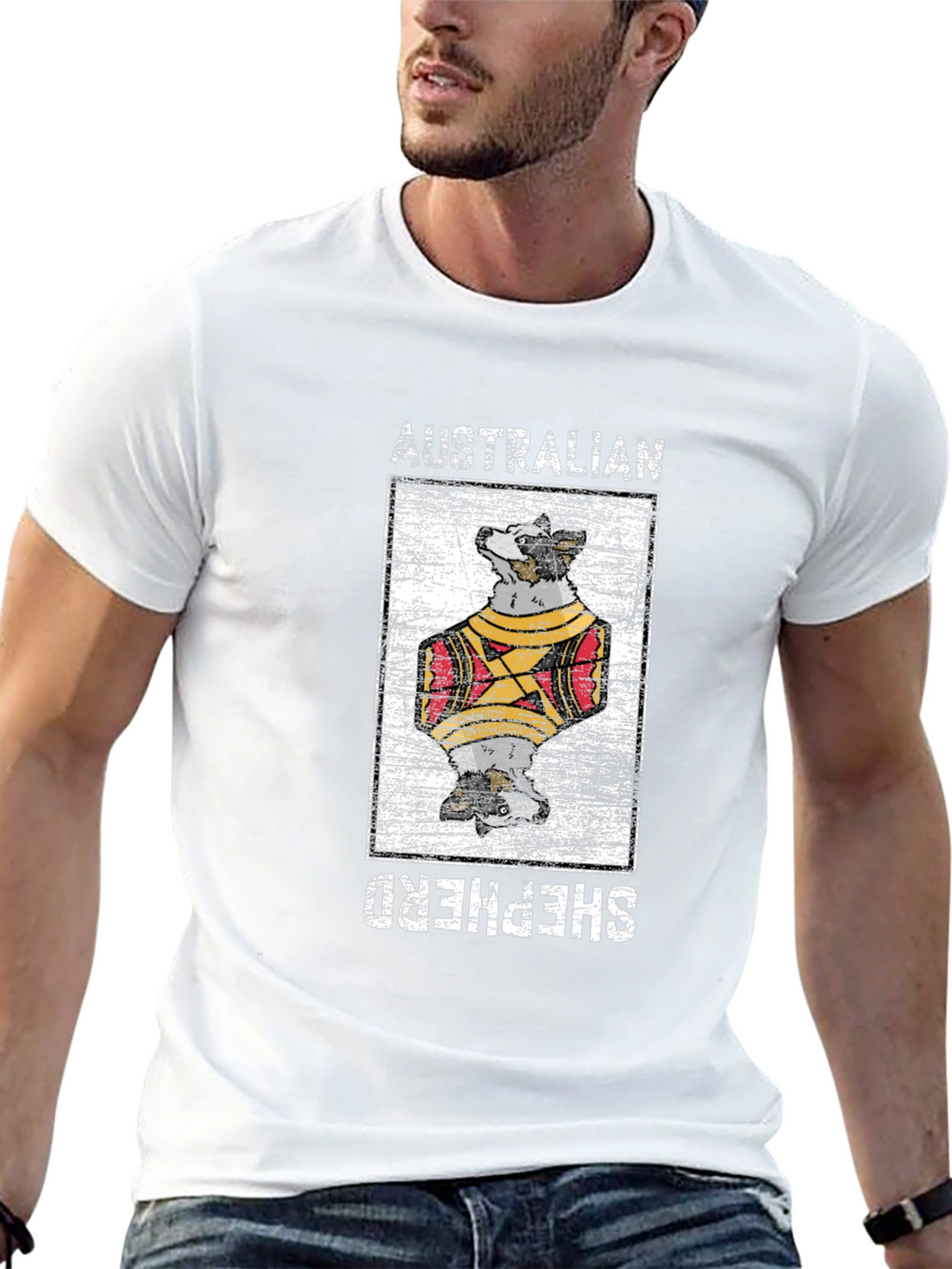 Australian Shepherd Dog Graphic Tee